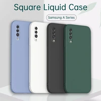 original shockproof mobile cases for samsung galaxy a02 a02s silicone square liquid mobile phone back cover a02 s soft funda bag