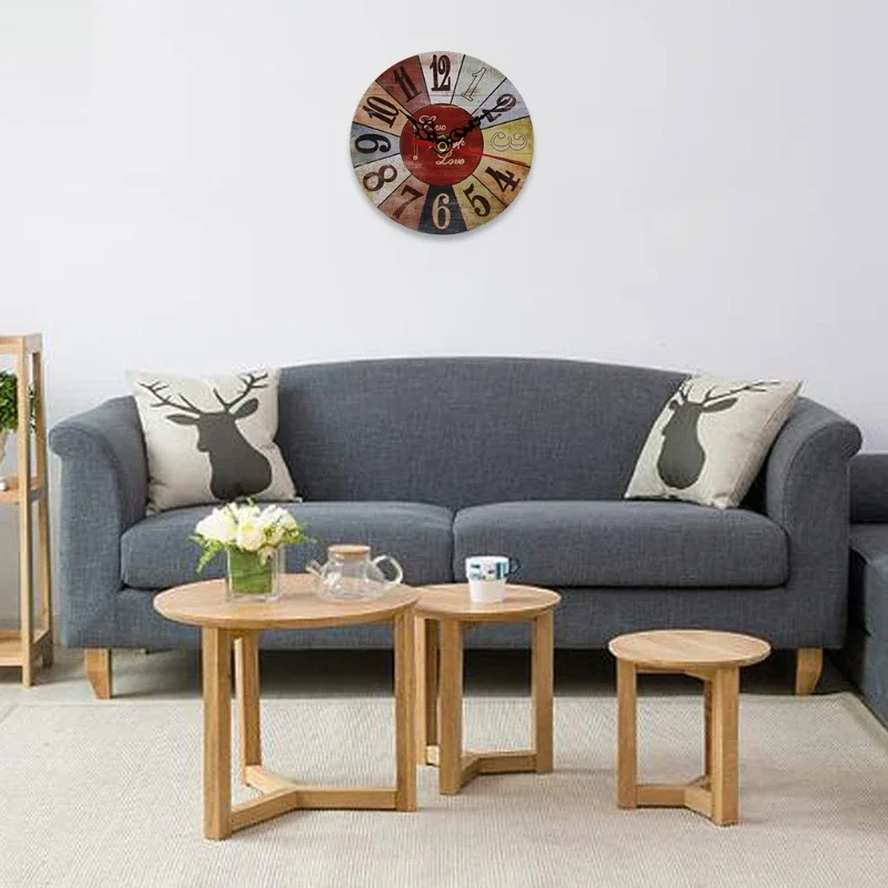 Настенные часы в стиле кантри