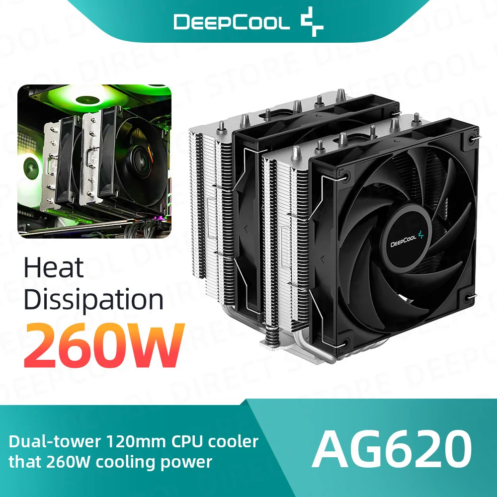 Кулер ag620. Deepcool ag620. Deepcool GAMMAXX ag620 BK. CPU Cooler Deepcool ag620. Deepcool ag300.