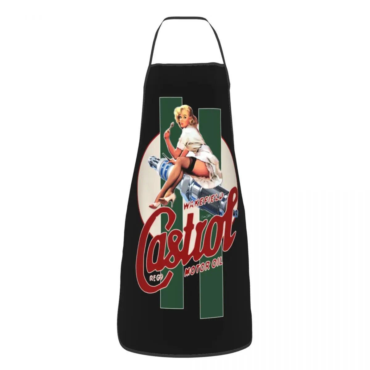 Castrol винтажная шпилька для девушек женская и мужская модель забавные Слюнявчики