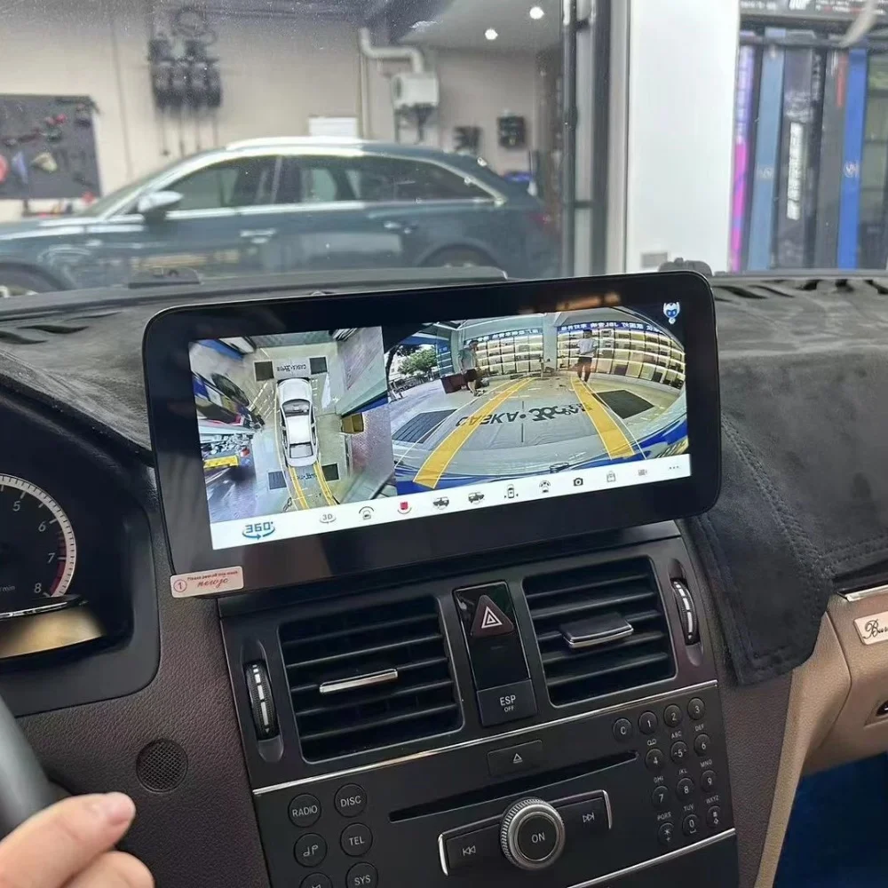 Для Mercedes-Benz GLK 2008-2012 10 25 дюймов Android 13 Carplay Автомобильный мультимедийный радиоплеер