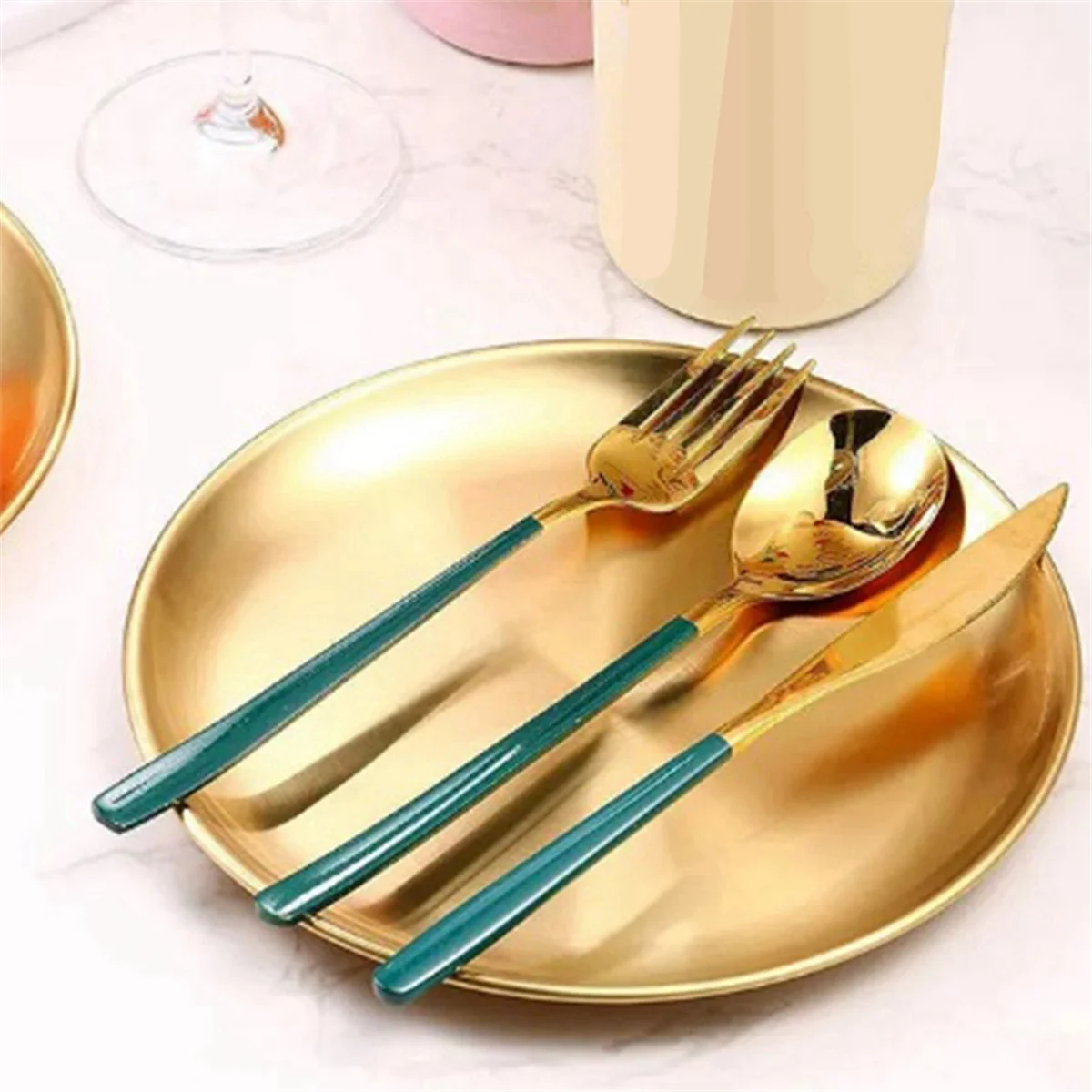 Круглая тарелка из нержавеющей стали походная посуда нержавеющая штабелируемая