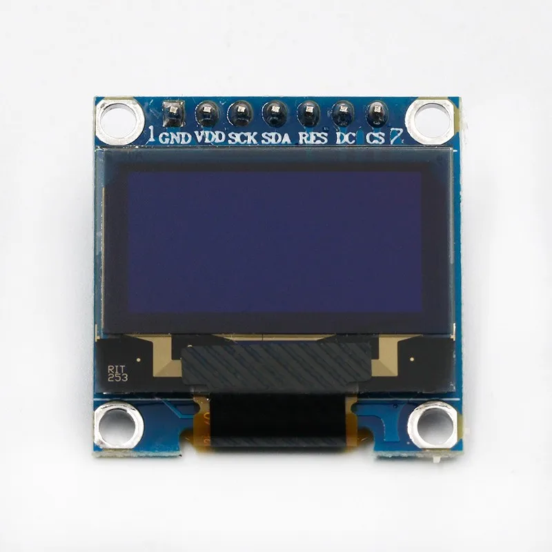 Последовательный белый модуль дисплея oled IIC 128X64 I2C SSD1306 0 96 плата с ЖК-экраном GND VDD