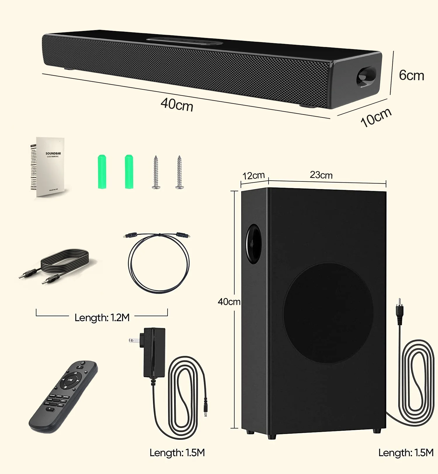 S22 Высокое качество Echo Wall 80 Вт Power Bluetooth Sound Blaster Динамик с дистанционным