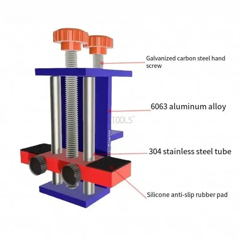 Монтажный зажим для дверей шкафов инструмент деревообработки торцевой Панели