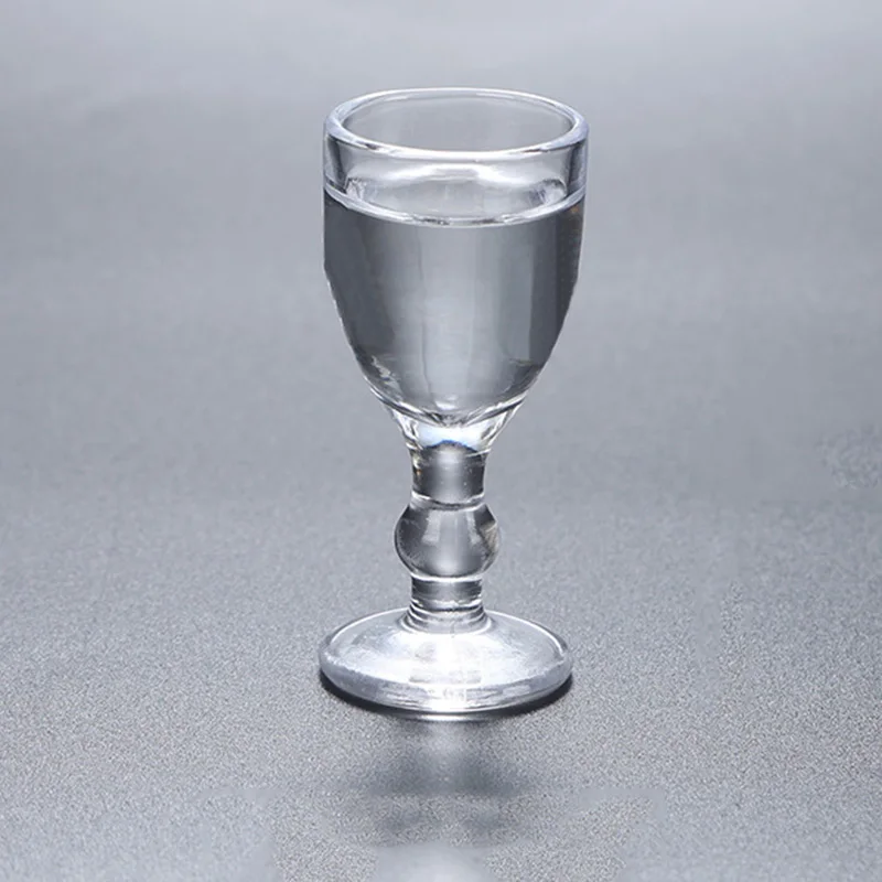 6 шт./комплект маленькие прозрачные бокалы для вина и водки