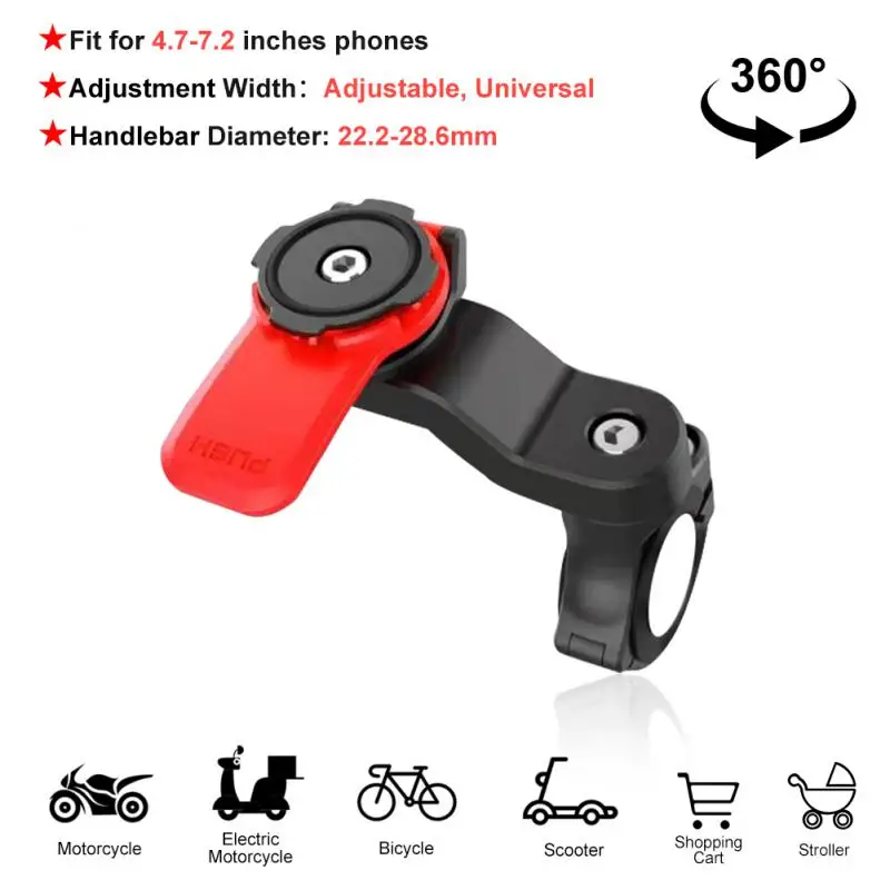 

Bike Phone Holder Motorcycle Cycling Cellphone Stand Adjustable Support Mountain Bike Handlebar Holder Mtb Bicycle Accessories