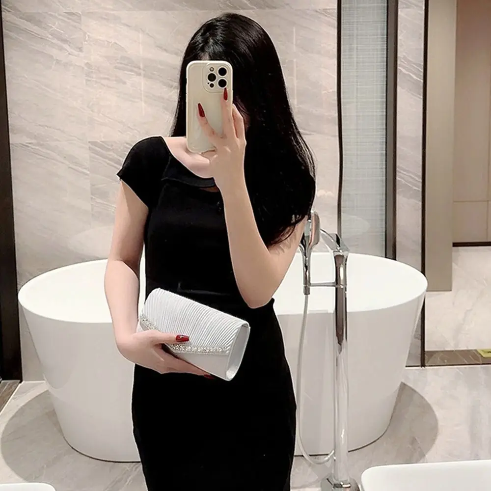 Модные сумки-клатчи с блестками женские банкетные сумки на плечо застежкой