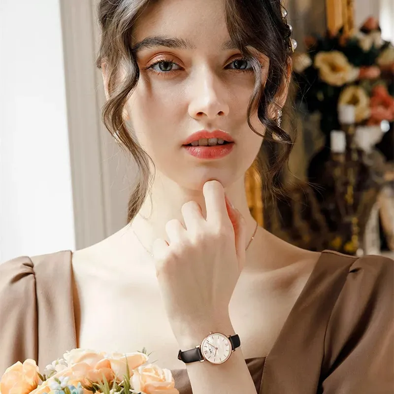 CARNIVAL Brand Fashion Watch For Women Ladies Luxury Quartz Wrist Watch 30m Waterproof Sapphire 6mm Ultra Thin 2023 Reloj Mujer enlarge