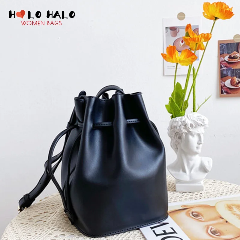 

Простая Сумка через плечо для женщин, Модный повседневный однотонный мешок, кошельки, вместительный мессенджер из искусственной кожи