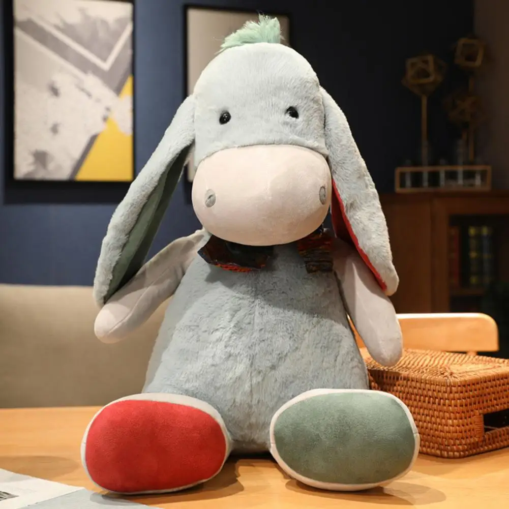 

40cm Donkey Plush Toy Long Scarf PP Cotton Animal Dolls Sofa Toy Stuffed Animal Children Plush Doll Toy Christmas Gift