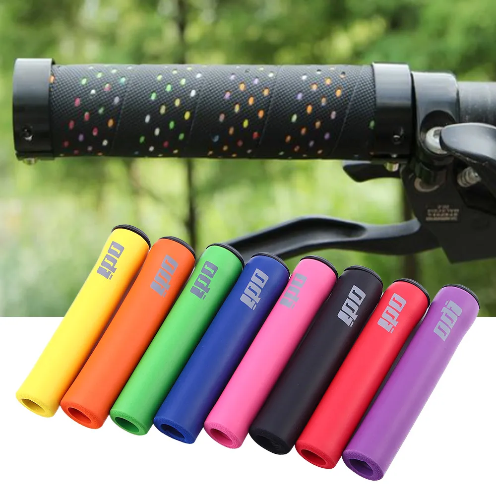 

1 пара, Нескользящие силиконовые накладки на руль велосипеда