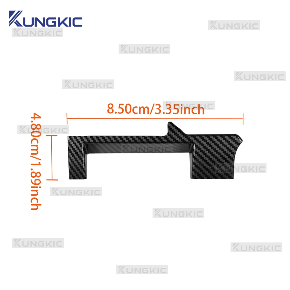 Фото Для Suzuki Jimny JB64 JB74 2018 2019 2020 2021 2022 2023 2024 2025 LHD RHD ABS Углеродное волокно Многофункциональная рамка кнопок №2