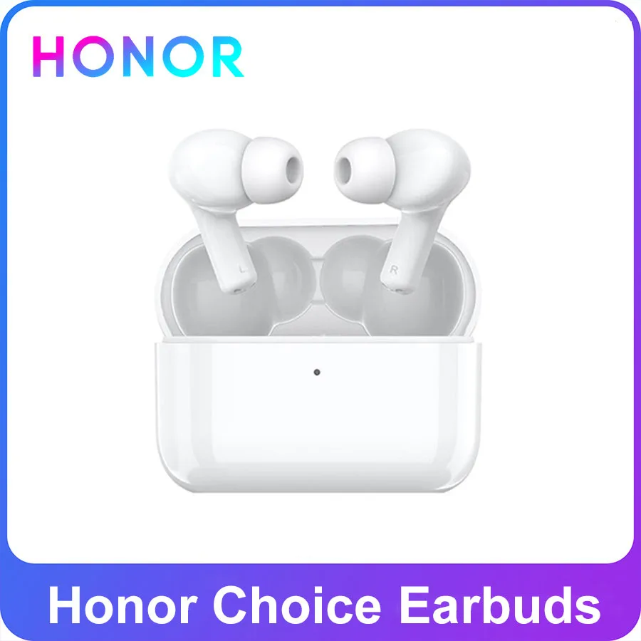 

Наушники Honor Earbuds Choice True Wireless наушники X1 стерео Bluetooth 5,0 водонепроницаемые двойные микрофоны шумоподавление китайская версия