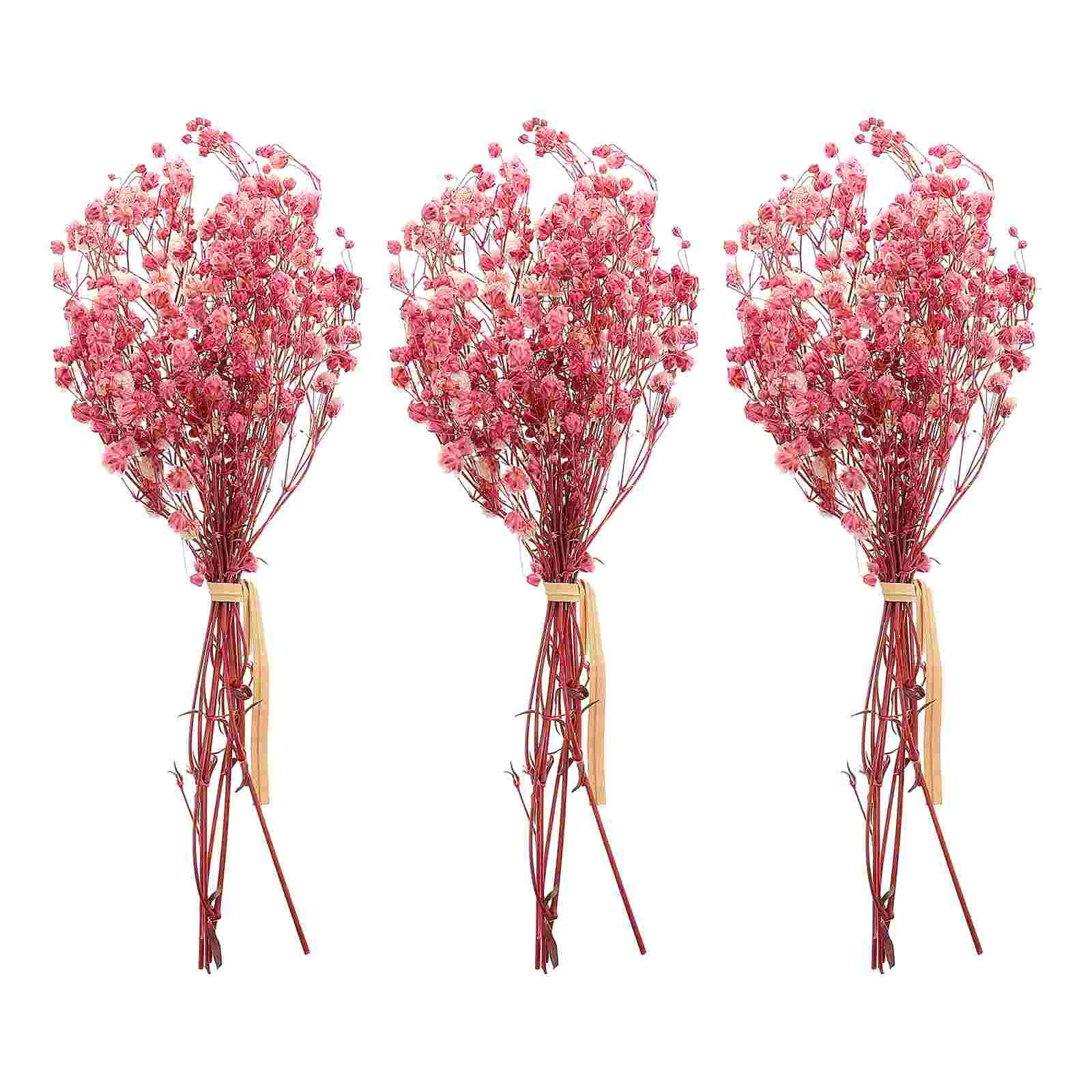 

Dried Flowers Flower Gypsophila Bouquet Breath Baby Artificial Branches Dry Babys Vase Wedding Stems Bouquets Decoration