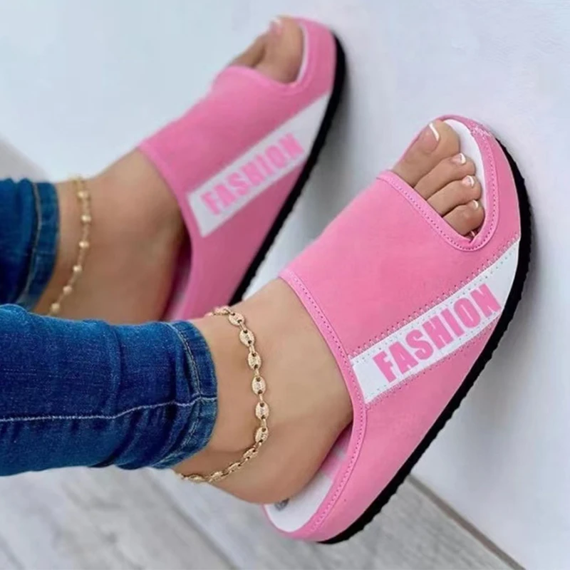 Сланцы женские на платформе повседневные шлепанцы разные цвета пляжная обувь 2022