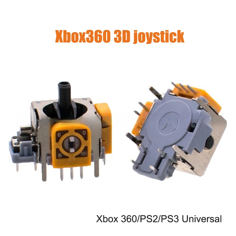 10 шт. новый 3D аналоговый джойстик для Xbox 360 XBOX360 PS2 ручка контроллера боковой
