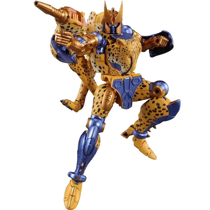 Деформационная игрушка MP34 MP-34S Beast War Super Yellow Panther Warrior 3C Transformation Robot Toy