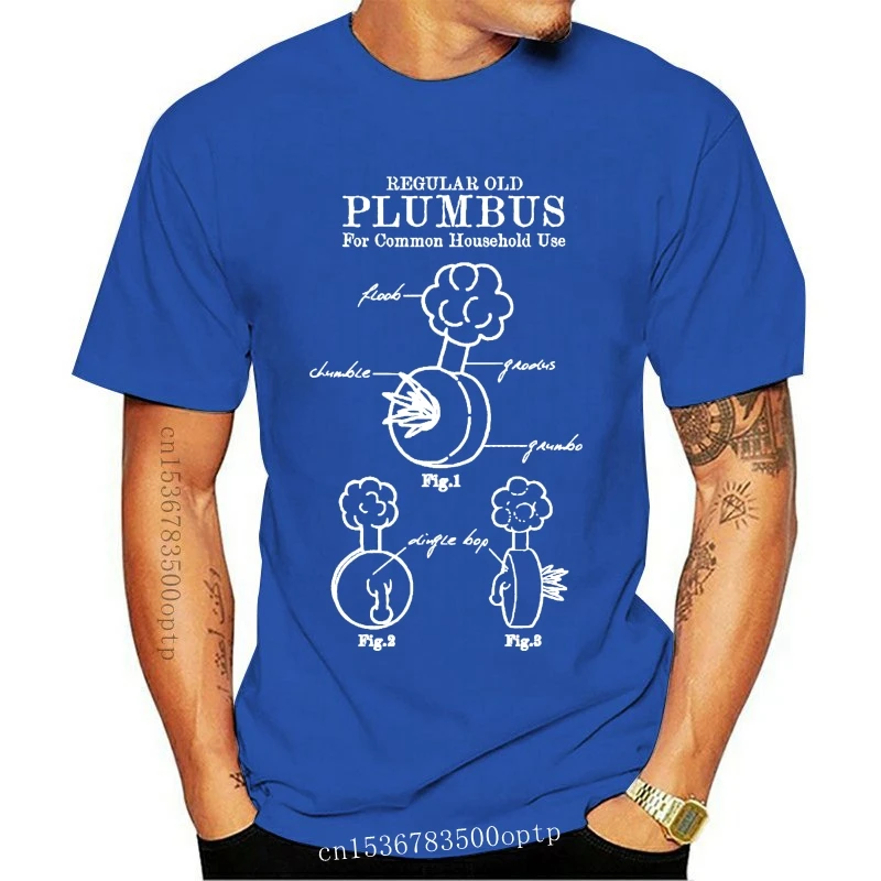 

Camiseta a la moda para hombres, camisa informal con estampado de Plumbus, camisetas de cuello redondo de manga corta para adult