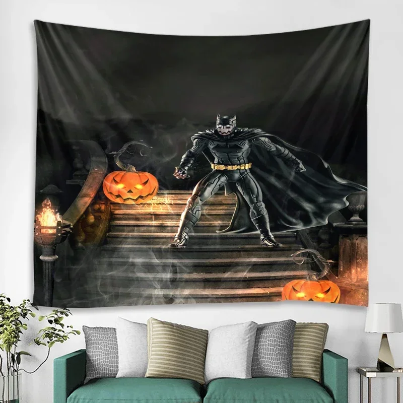 Новые гобелены на Хэллоуин психоделический гобелен для подвешивания комнаты