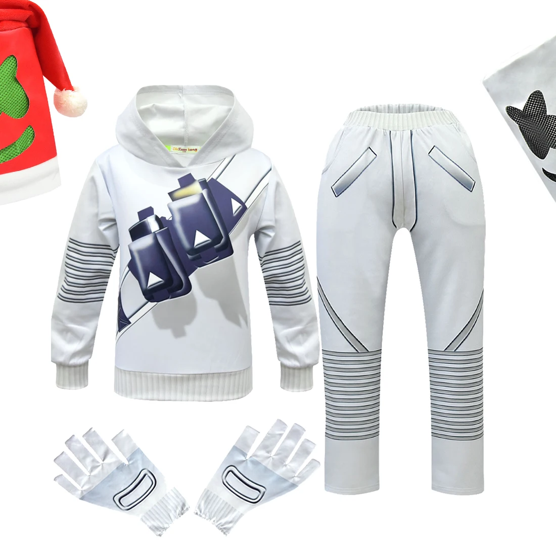 Новинка 2024 костюмы для косплея мальчиков платье выступлений на Хэллоуин детей с