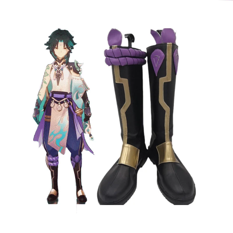 

Парик для косплея Хэллоуина из игры Genshin Impact Xiao