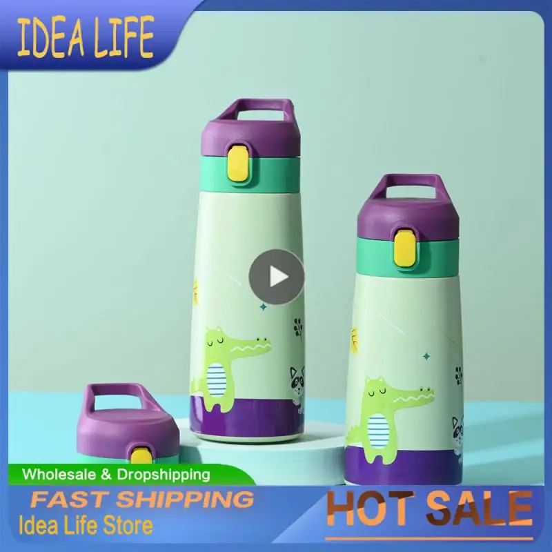 Cup Bounce Cover Childrens Mug Durable Cute Design Vacuum Insulated Water Bottle