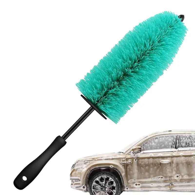 

Car Wheel Brush Rim Cleaner Brush Car Tire Brush Wheel Rim Brush Wheel Brushes For Car Rim Cleaning Car Detailing Accessories