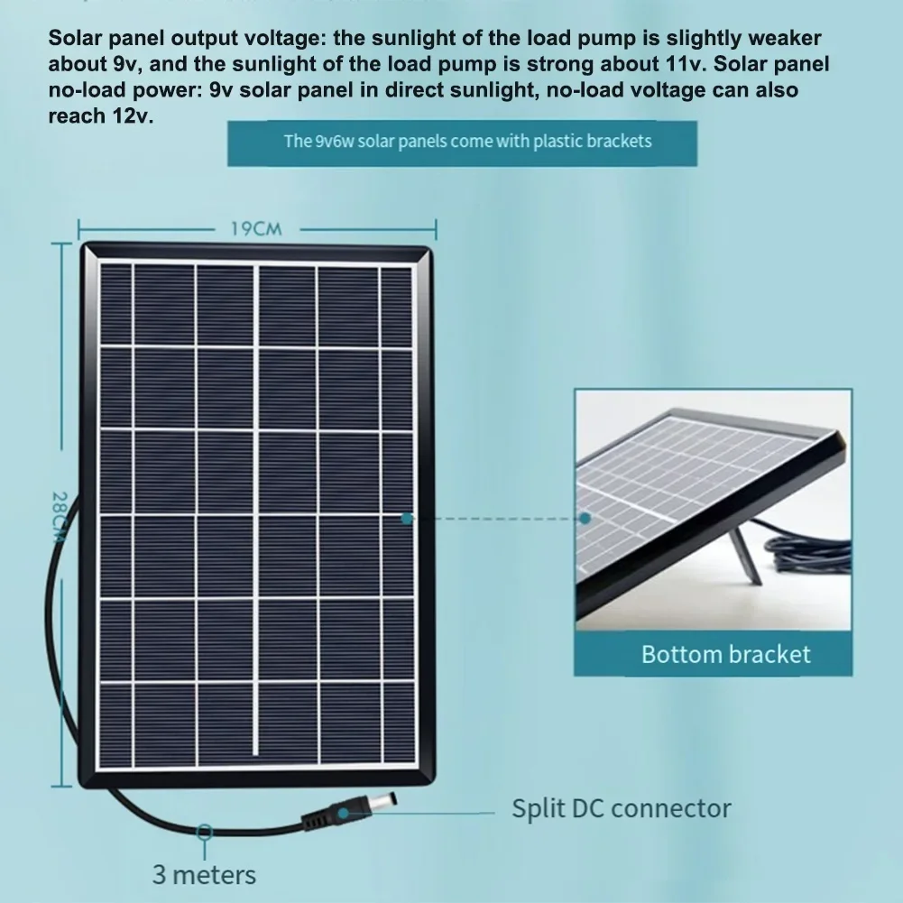 Солнечный Водяной Насос 12 В Погружной Кислородный Циркуляционный Для Рыбного