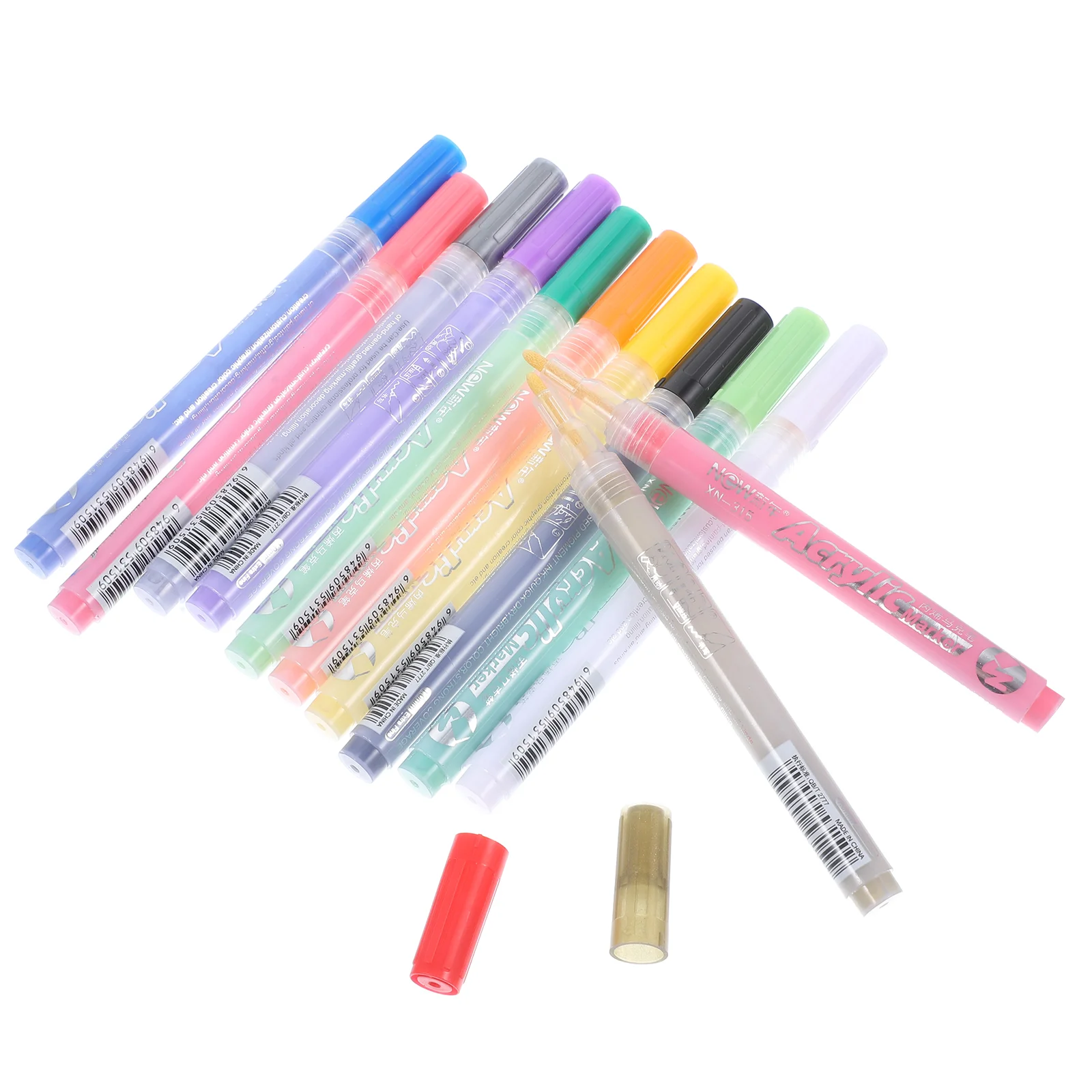 

12Pcs Marker Colors Markers Marker Acrylic Pens Acrylic Markers Graffiti Markers for Students Home Painting School
