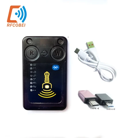8 ячеек, 13,56 МГц/125 кГц, Бесконтактный эмулятор смарт-карты Хамелеону, совместимый со стандартным устройством для RFID-системы