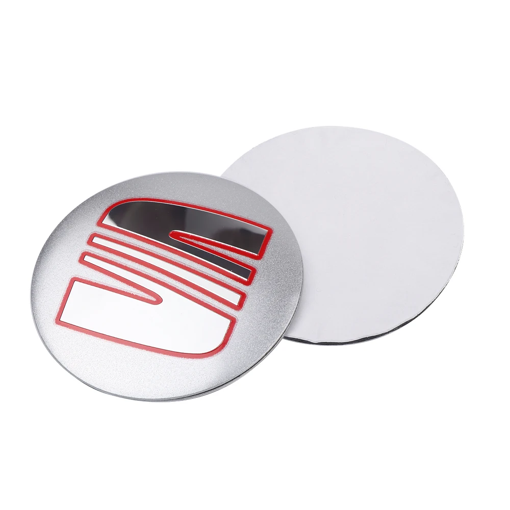 4 шт. 56/60 мм колпаки центральной ступицы колес автомобиля для SEAT FR Toledo Leon Ibiza Cupra 6l 6j