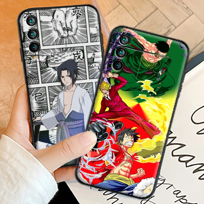 

Naruto One Piece Anime Phone Cases For Xiaomi Redmi 9AT 9 9T 9A 9C Redmi Note 9 9 Pro 9S 9 Pro 5G Coque Soft TPU Back Cover