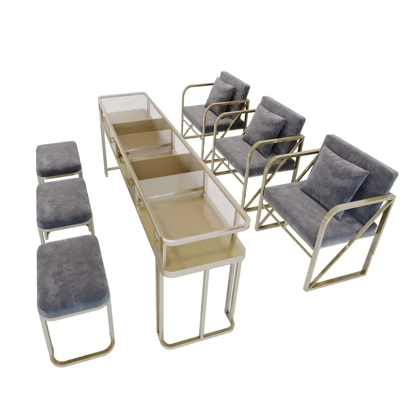 Роскошный профессиональный женский современный стеклянный ящик для косметики