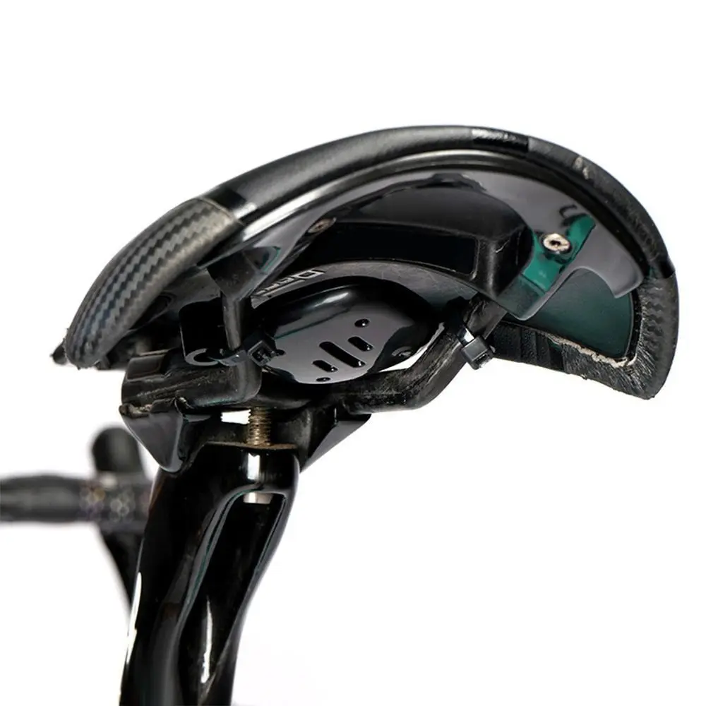 Портативный пластиковый Твердый защитный чехол для езды на велосипеде черный