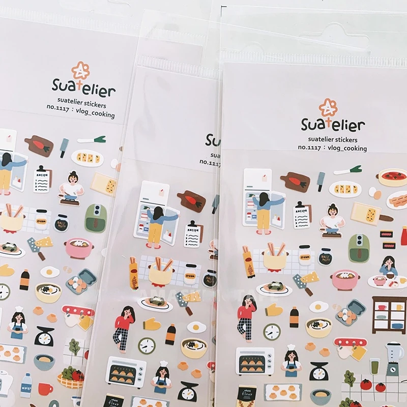 

Набор стикеров Suatelier My Kitchen Life (10 шт.)