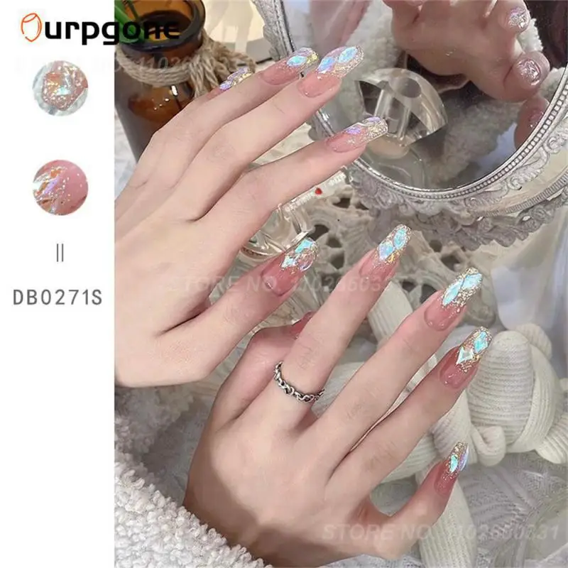 

24 шт./коробка, накладные ногти с бабочкой