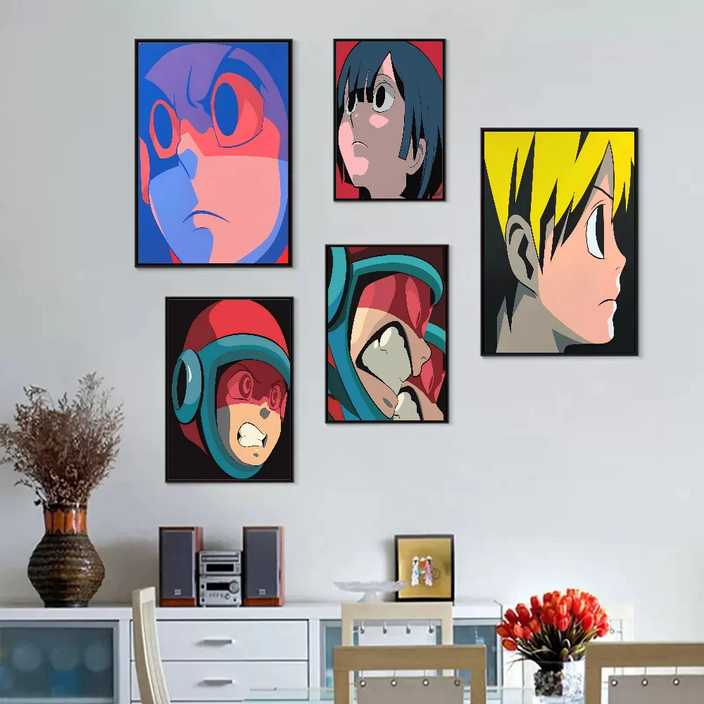 Японская Корея анимация AOKIZY DIY липкий постер белая бумага принты плакаты