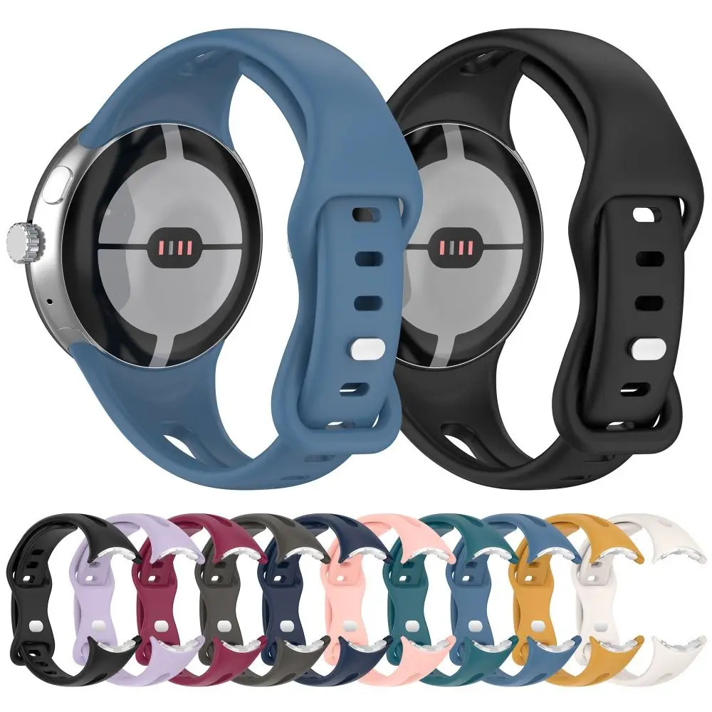 

Новый мягкий ремешок для часов, аксессуары для умных часов, сменный силиконовый ремешок для часов Google Pixel