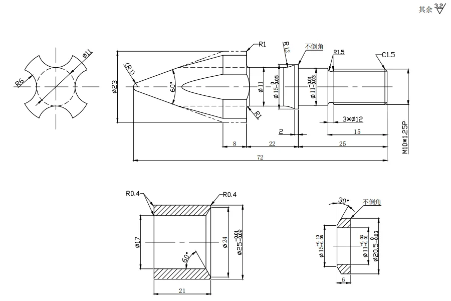 

Запасной наконечник для винта 25 мм.