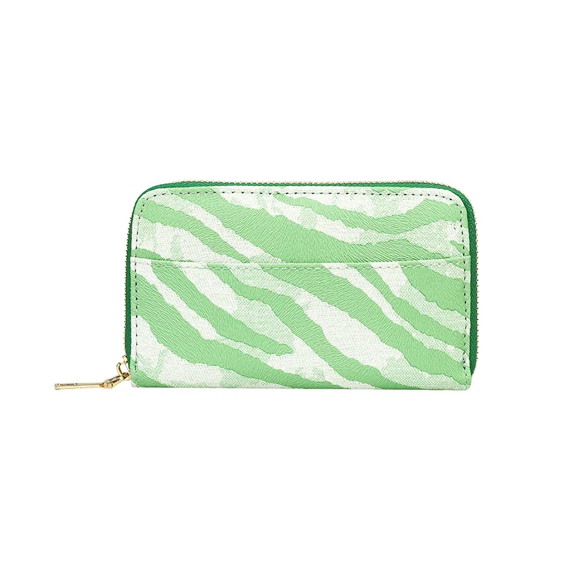 2023 New Portable Women Bag Wallet Zebra Stripe Fashion Personalized Wallet