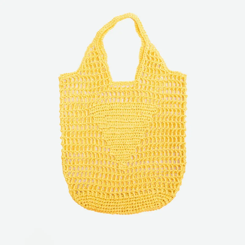 

Соломенная Сумка ручной работы, сетчатая пляжная сумка для путешествий и рыбалки, плетеная Сумка из соломы, Женская плетеная Сумка через пл...