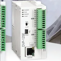 Original Full New SE series PLC programmable controller DVP12SE11R 8DI 4DO 3 COM Mini USB/RS485x2/Ethernet Relay output