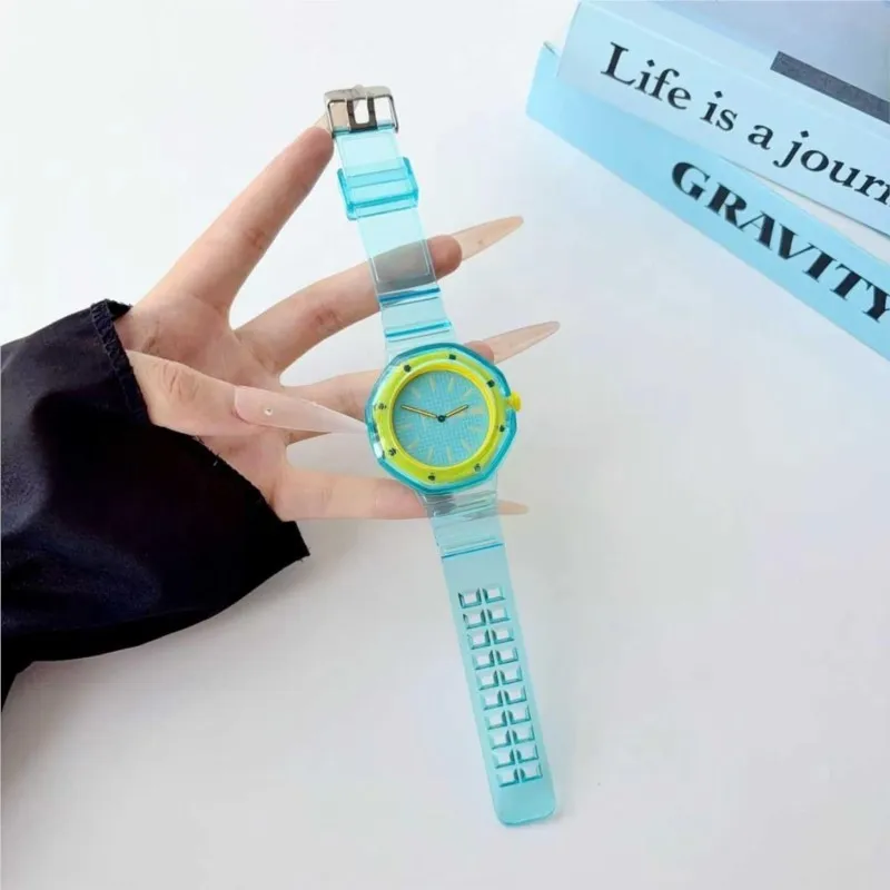 Фото Ремешок для часов Swatch x AP Royal Pop - противоударный силиконовый браслет, чехол из ТПУ, водонепроницаемый, сменный, регулируемый ремешок №5