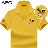 summer 2022 paul mens cotton lapel short sleeved t shirt polo%c2%a0 embroidered half sleeved body blood large size shirt fashion