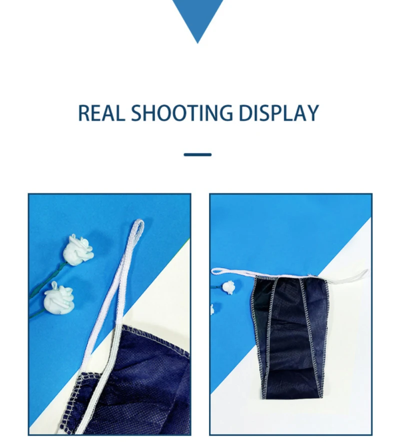 100 шт./комплект женские гигиенические трусики-стринги из нетканого материала |