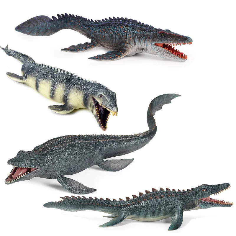 Children Simulation Dinosaur Toy Mosasaur Model Kids Large Ancient Animal Toys Realistic Biological Educational Toy