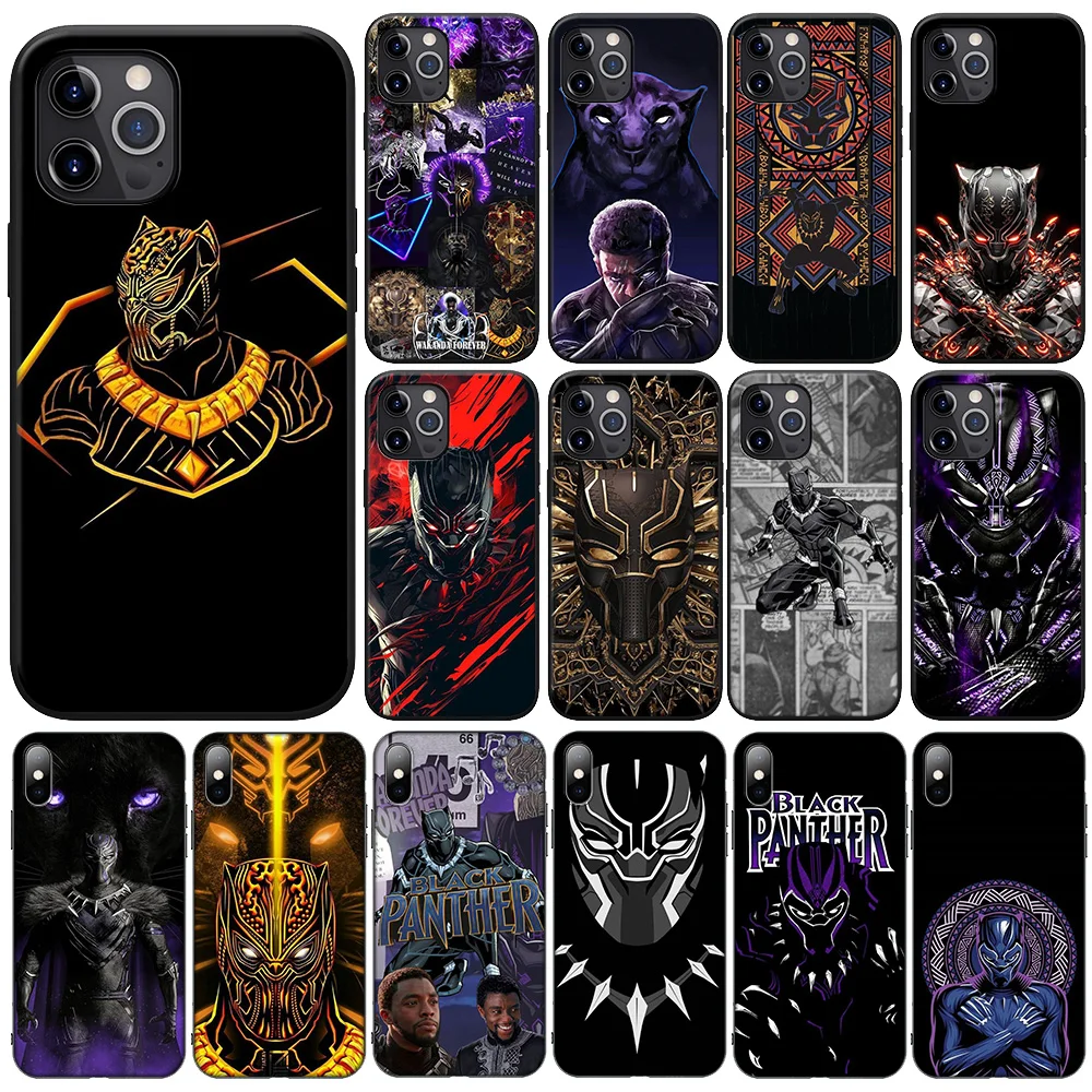 F-106 Marvel Black Panther New Phone Case for Realme C3 C2 3i 5i 5 6s 6 7 8 8i 9i Pro