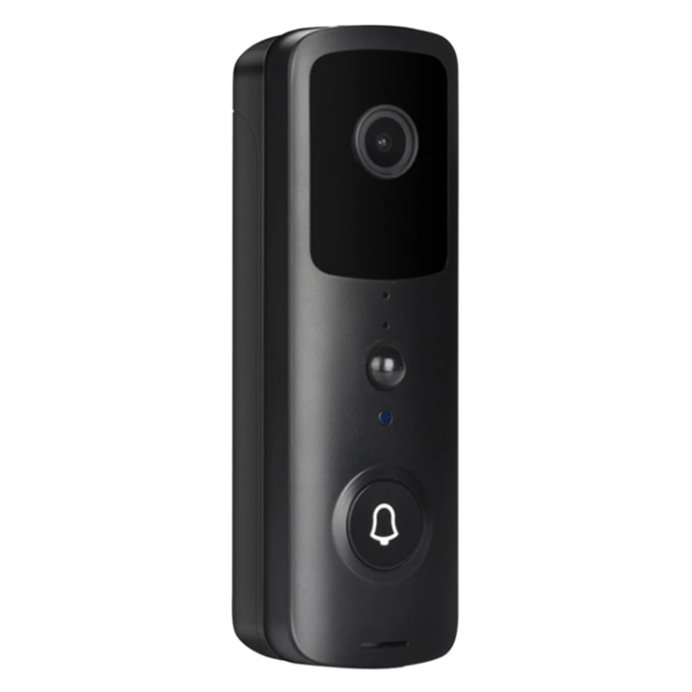 Smart HD 1080P Smart WiFi Video Doorbell Camera Visual Intercom Night Sight Door Bell Wireless Security Camera-US Plug
