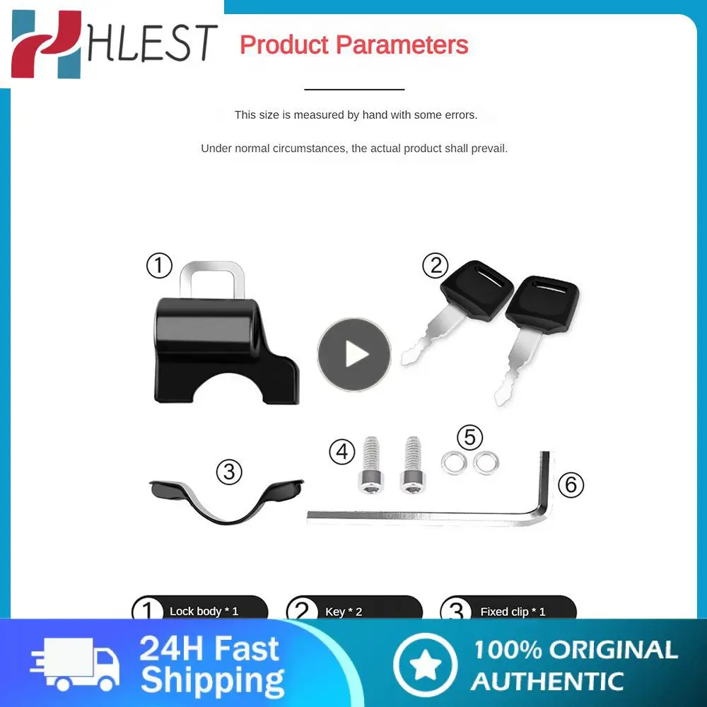 

Reliable Hook Lock Anti-pry Multifunction Lock Easy Installation Durable Anti-theft Lock Anti-theft Gadget High Quality Black